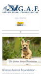 Mobile Screenshot of grotonanimalfoundation.org